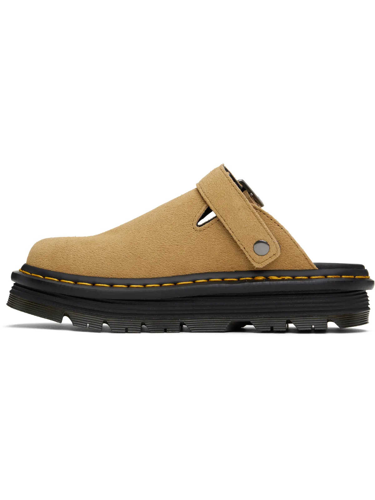Dr. Martens Zebzag スエード プラットフォーム スリッポン - 画像3