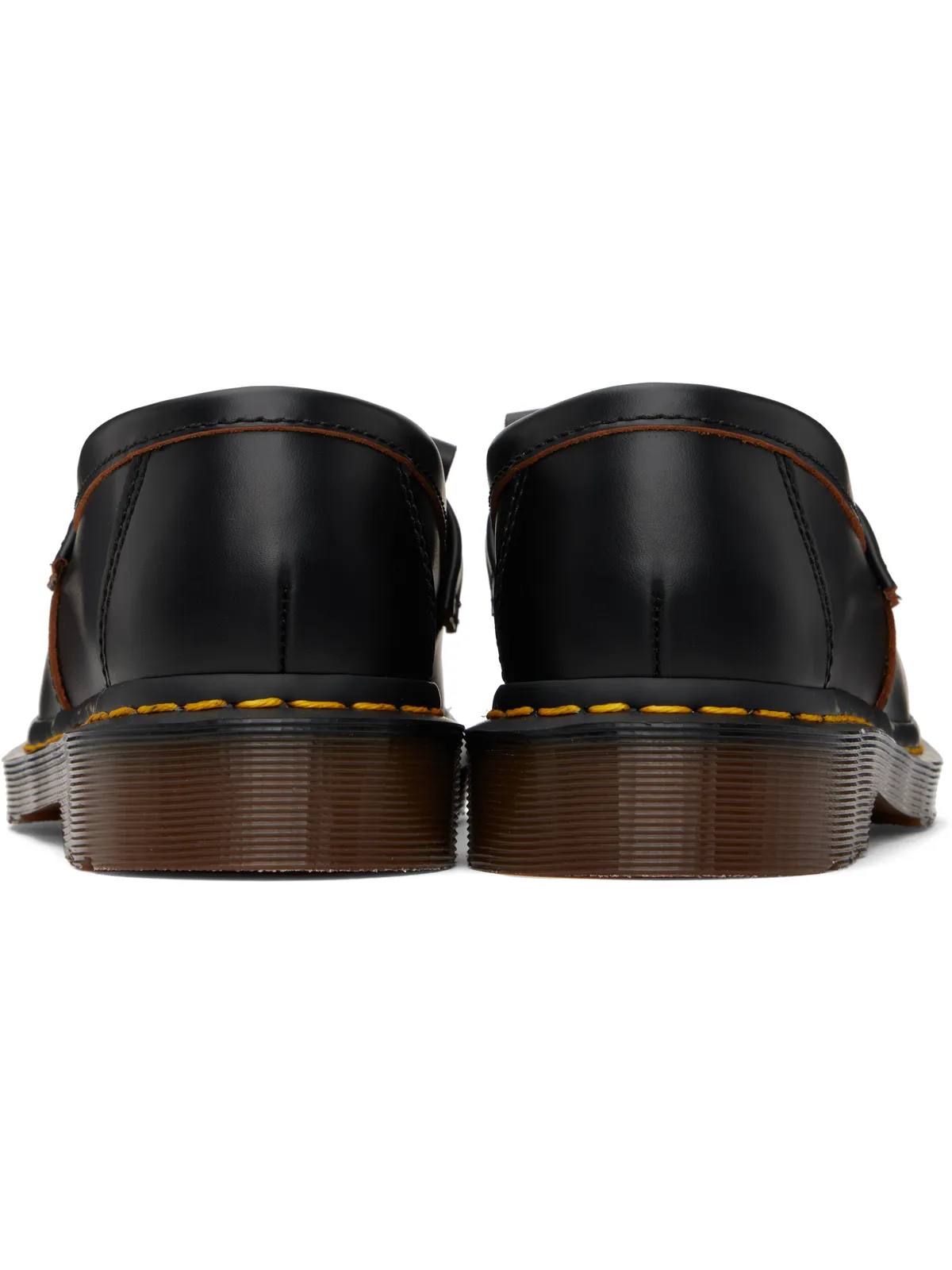 Dr. Martens Adrian Made in England Quilon レザー タッセルローファー - 画像2
