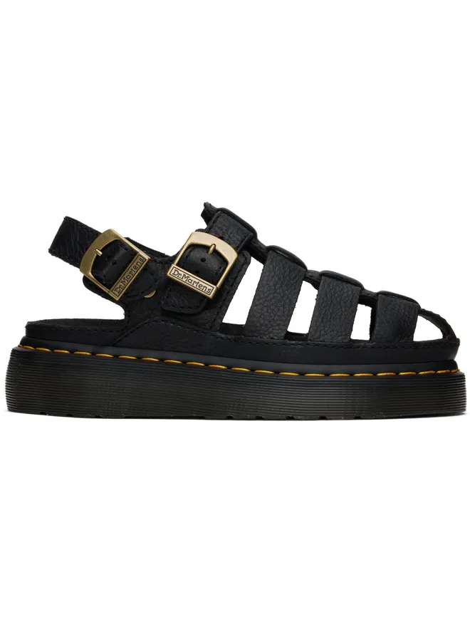 Dr. Martens Dr. Martens Wrenlie Grizzly レザー フィッシャーマン サンダルの商品画像