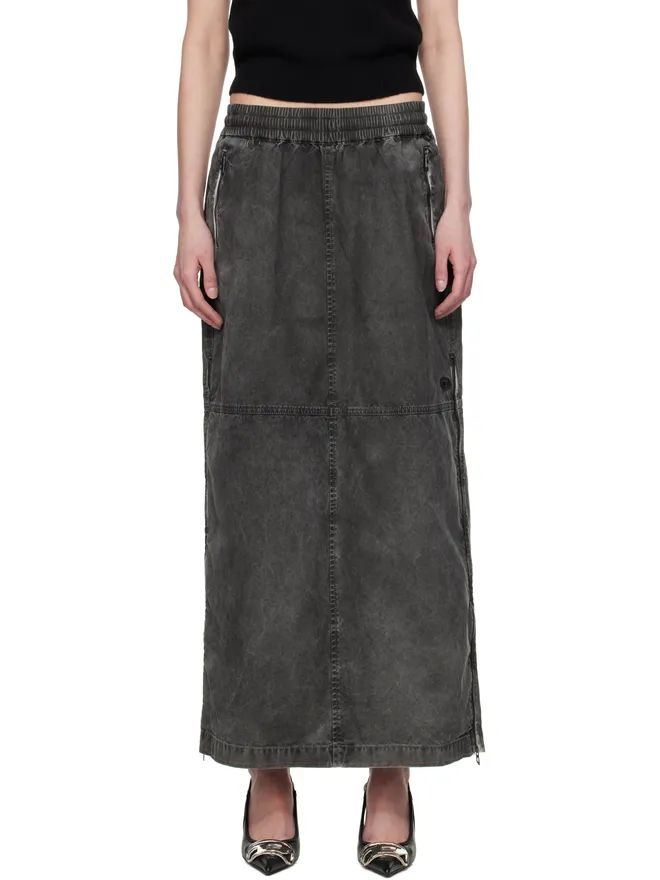 Diesel Diesel O-HAZEL-Q2 デニム マキシスカートの商品画像