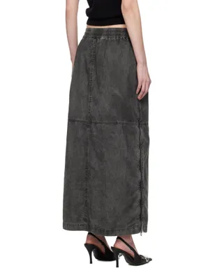 Diesel O-HAZEL-Q2 デニム マキシスカート - サムネイル3