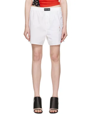 Marine Serre Regenerated Household Linen ショートパンツ - サムネイル1