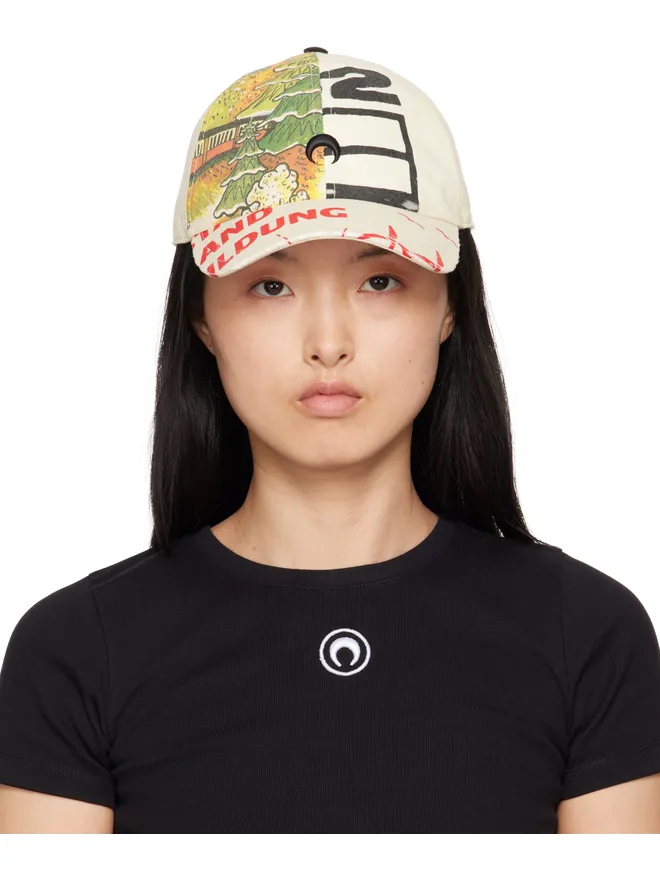 Marine Serre Marine Serre Regenerated Tote Bags ベースボールキャップの商品画像