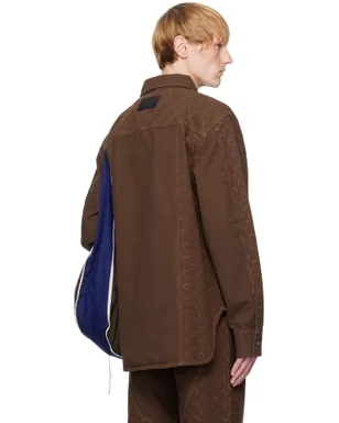 Marine Serre Moon Jacquard ツイル オーバーシャツ - サムネイル3