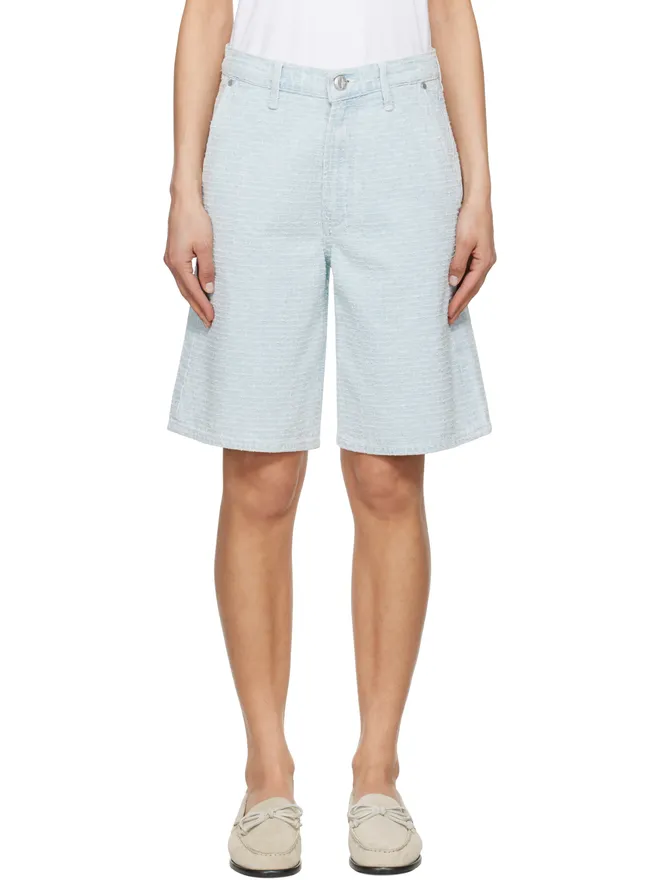 Rag & Bone Rag & Bone McKenna テクスチャード デニム テーラードショートパンツの商品画像