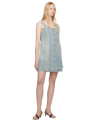 Rag & Bone Laney デニム ミニワンピース - サムネイル4
