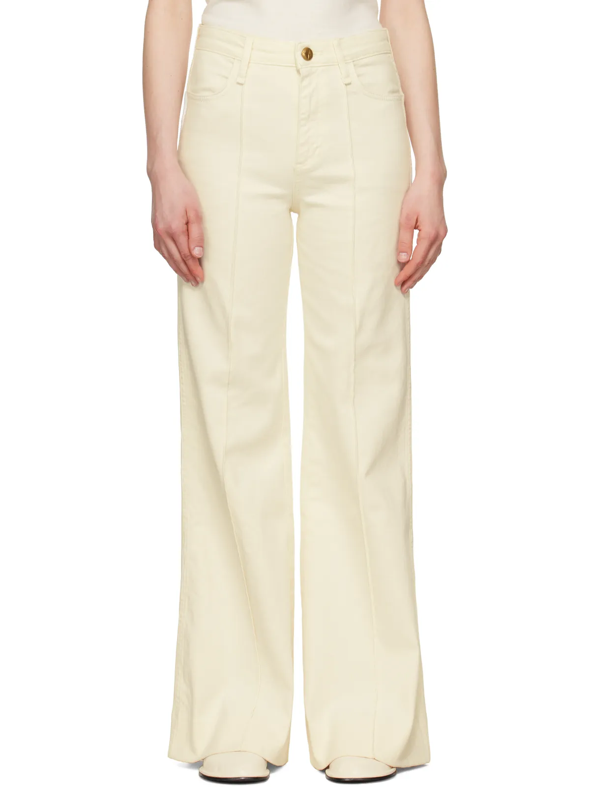 Rag & Bone Skylar ワイドレッグ フレアジーンズ - 画像1