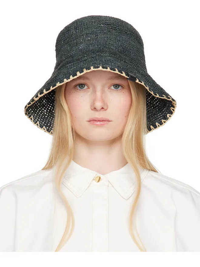 Rag & Bone Rag & Bone Jade Rollable ラフィア バケットハットの商品画像