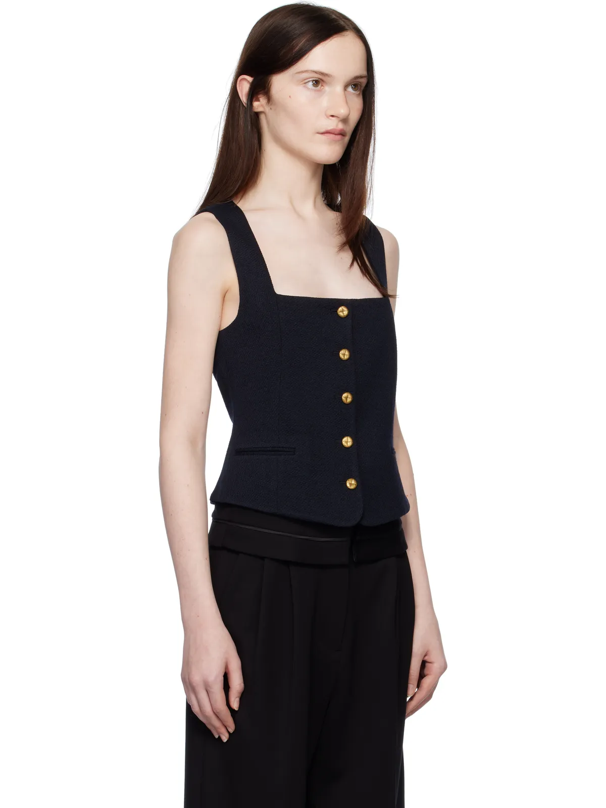 Rag & Bone Mariana テクスチャード ベスト - 画像2