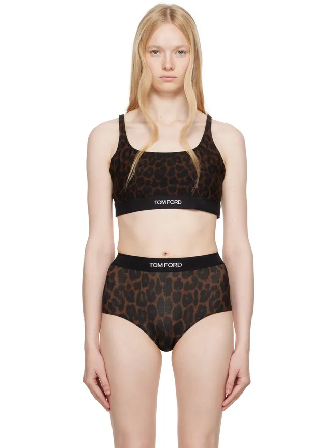 TOM FORD TOM FORD モダール シグネチャ レオパード ブラレットの商品画像