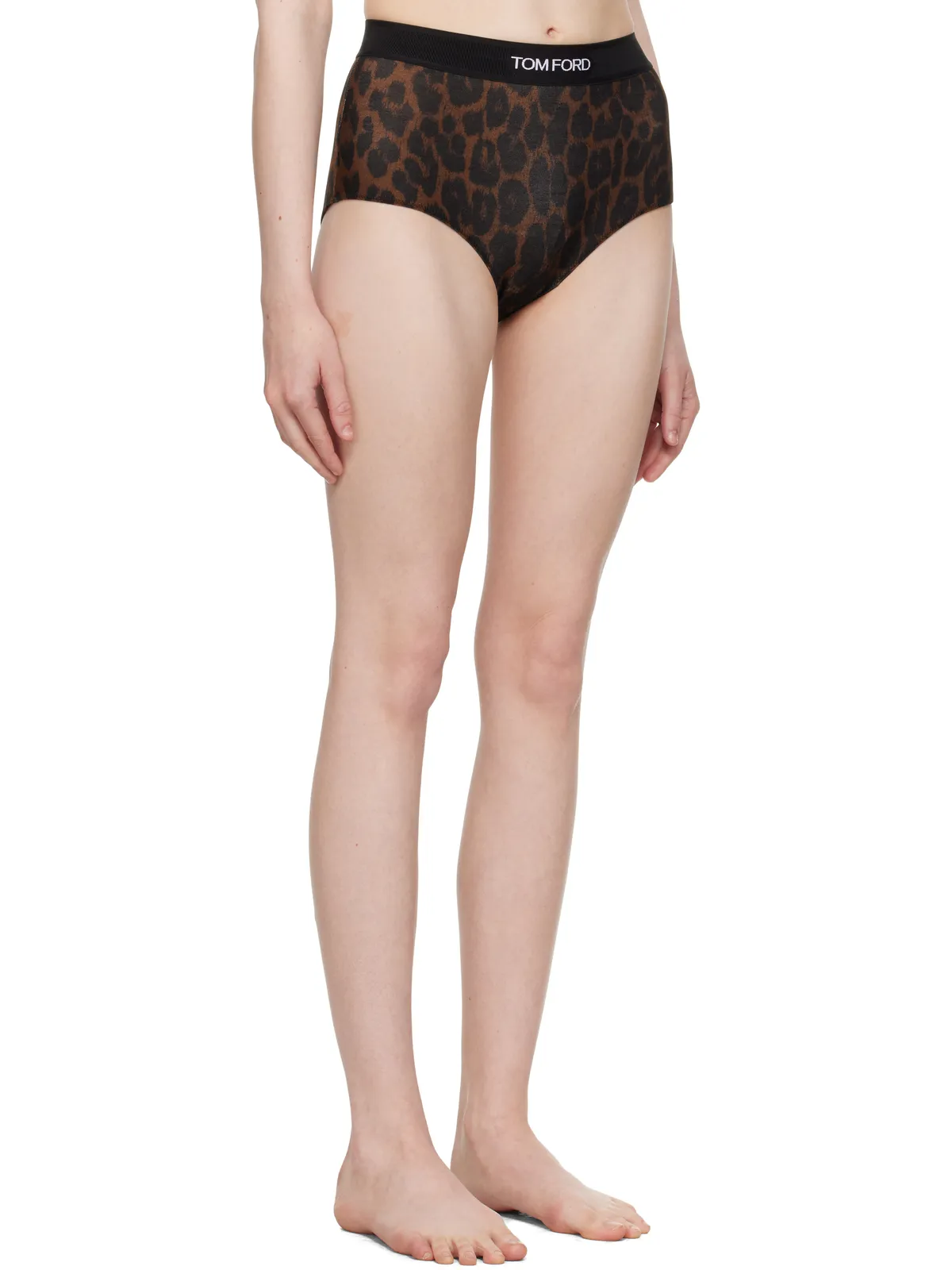 TOM FORD モダール シグネチャ レオパード ショーツ - 画像2