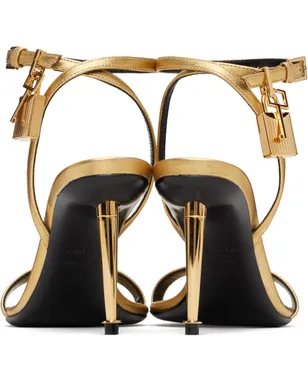 TOM FORD Padlock Pointy Naked ヒールサンダル - サムネイル2
