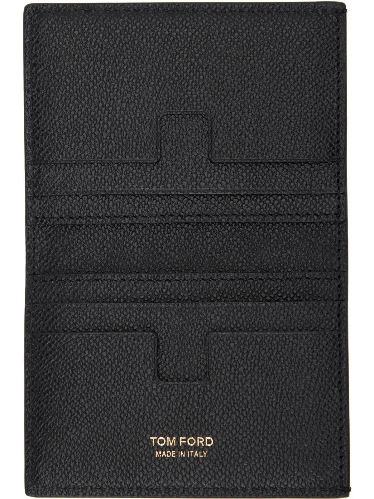 TOM FORD スモール グレインレザー 二つ折りカードケース - 画像3