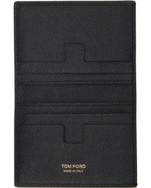 TOM FORD スモール グレインレザー 二つ折りカードケース - サムネイル3