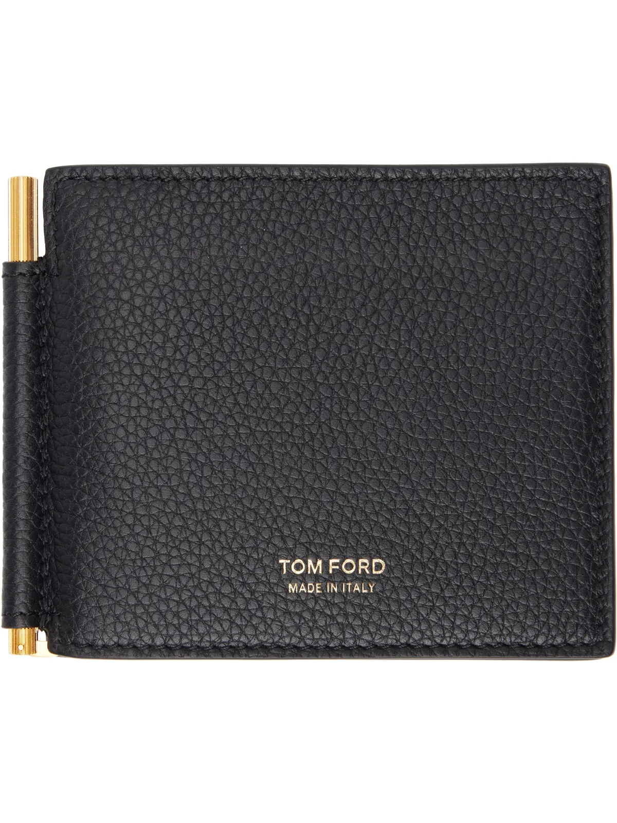 TOM FORD グレインレザー マネークリップ カードケース - 画像1