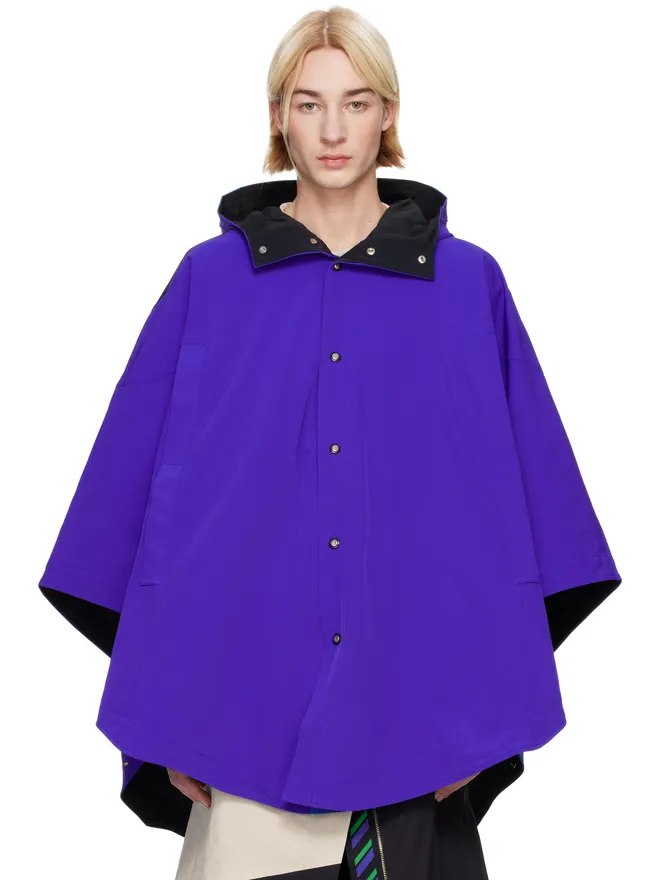 ASICS ASICS NOVALIS ブルー Heveanoid Cape リバーシブル ジャケットの商品画像