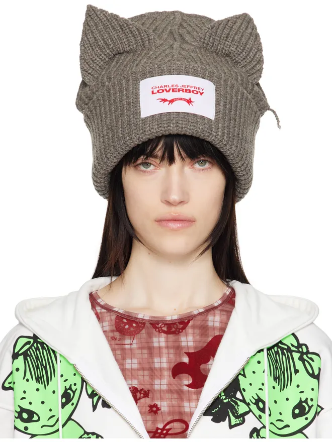 Charles Jeffrey LOVERBOY Charles Jeffrey LOVERBOY Supersized Chunky Ears ビーニーの商品画像
