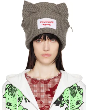 Charles Jeffrey LOVERBOY Supersized Chunky Ears ビーニー - サムネイル1