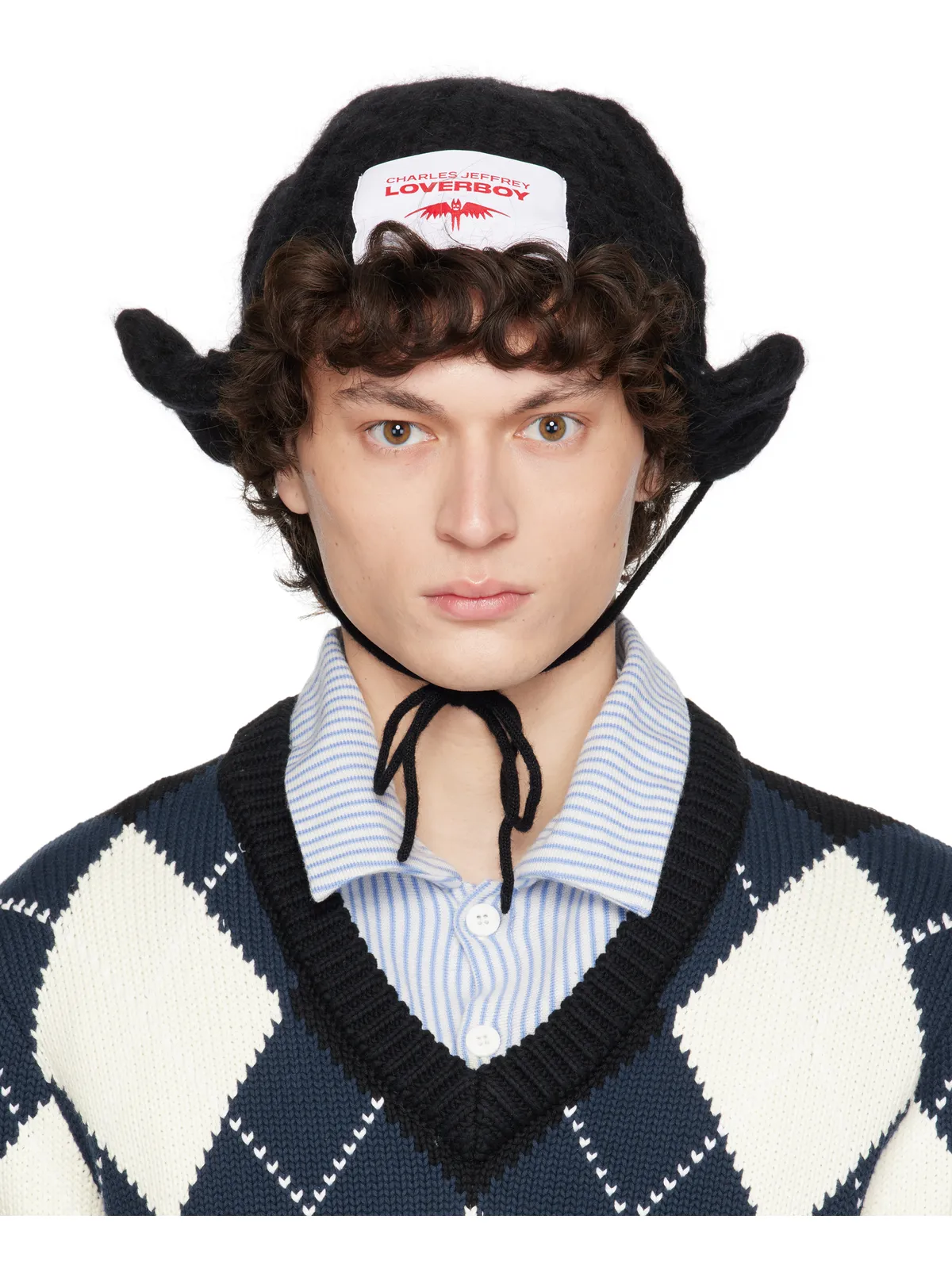 Charles Jeffrey LOVERBOY Chunky Aviator ビーニー - 画像1