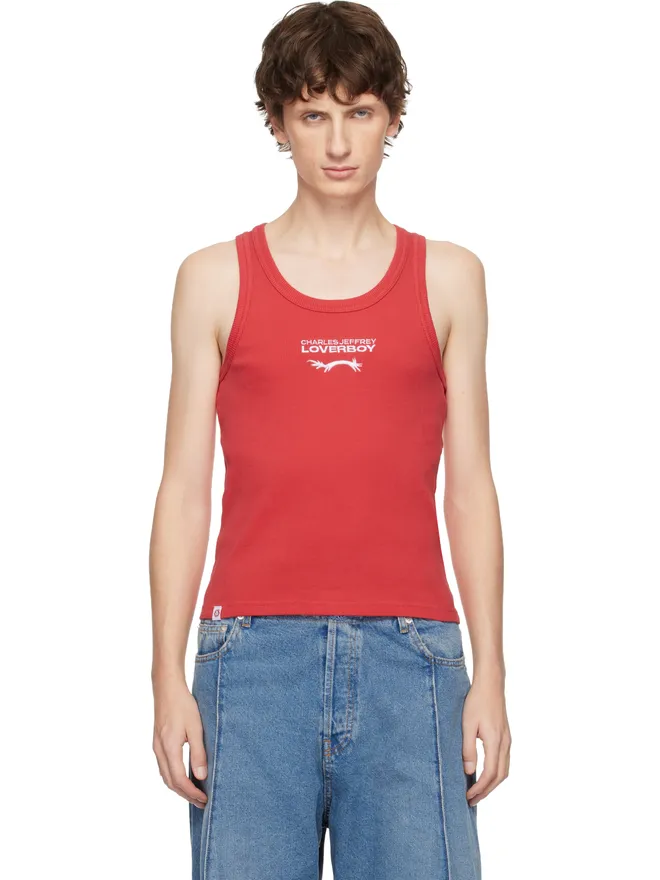 Charles Jeffrey LOVERBOY Charles Jeffrey LOVERBOY ロゴ タンクトップの商品画像