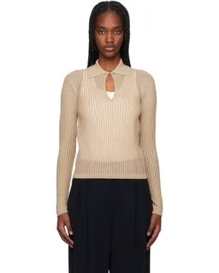 Max Mara Egrege ニットポロシャツ - サムネイル1