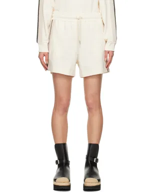 Moncler ストライプトリム ショートパンツ - サムネイル1