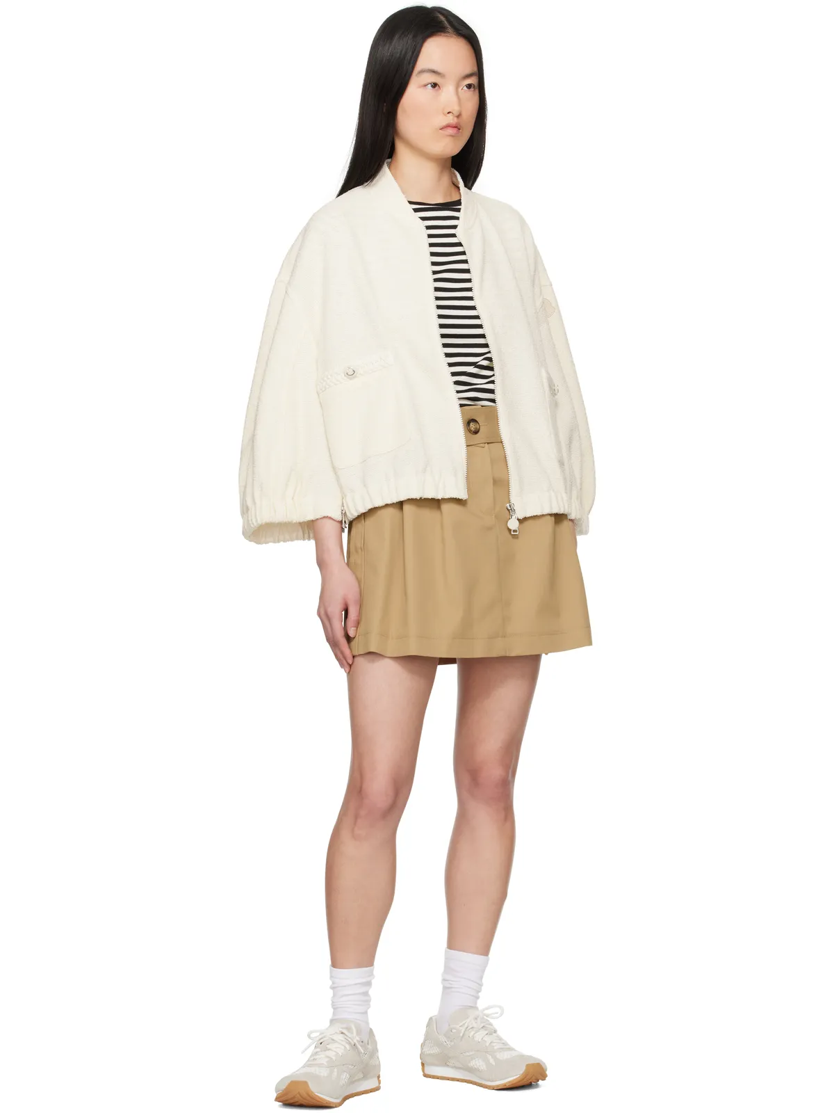 Moncler タック ミニスカート - 画像4