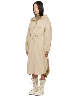 Moncler Peronne ロングコート - サムネイル4