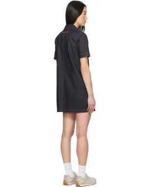 Moncler デニム ミニ シャツワンピース - サムネイル3