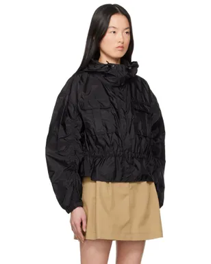Moncler Curton フード付き ペプラムジャケット - サムネイル2