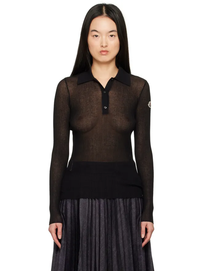 Moncler Moncler 長袖 ニットポロシャツの商品画像
