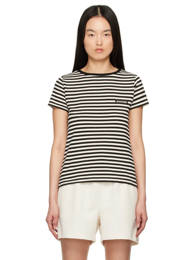 Moncler Moncler ボーダー Tシャツの商品画像