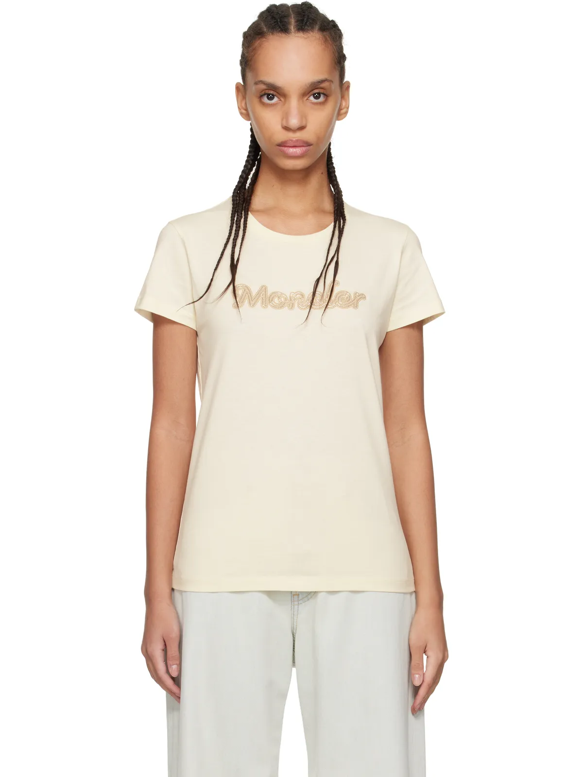 Moncler S/S ロゴ Tシャツ - 画像1