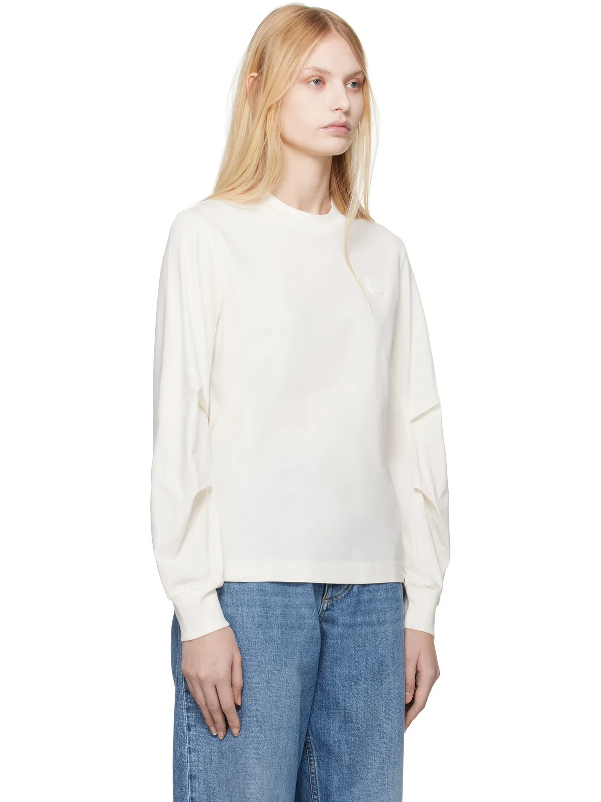 Moncler ラバーロゴパッチ Tシャツ - 画像2