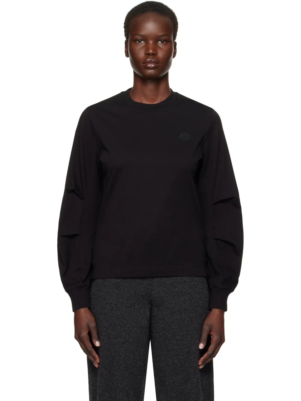 Moncler ロゴパッチ Tシャツ - 画像1