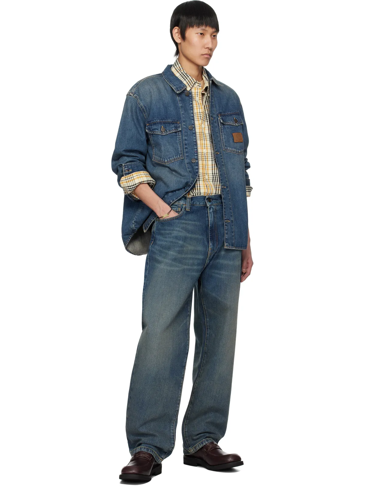 Carhartt Work In Progress Lincoln デニムジャケット - 画像5