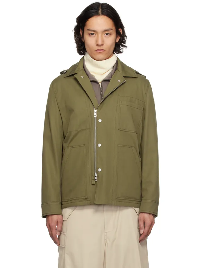 Moncler Moncler Guerledan コットン フード付き シャツジャケットの商品画像