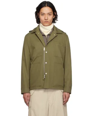 Moncler Guerledan コットン フード付き シャツジャケット - サムネイル1