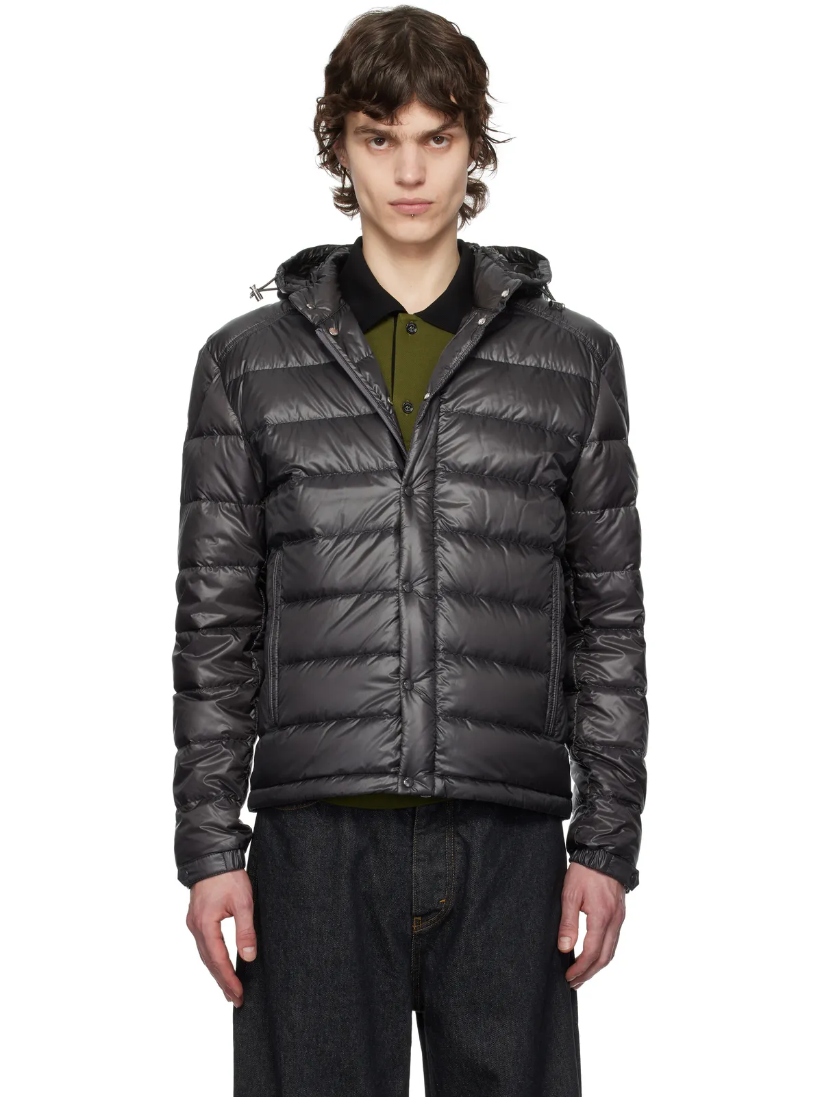 Moncler Gliere フード付き ショート ダウンジャケット - 画像1