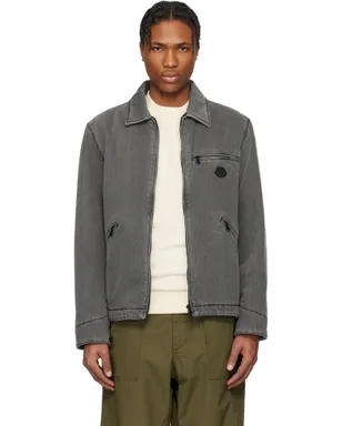 Moncler Acate パデッド デニム オーバーシャツ - サムネイル1