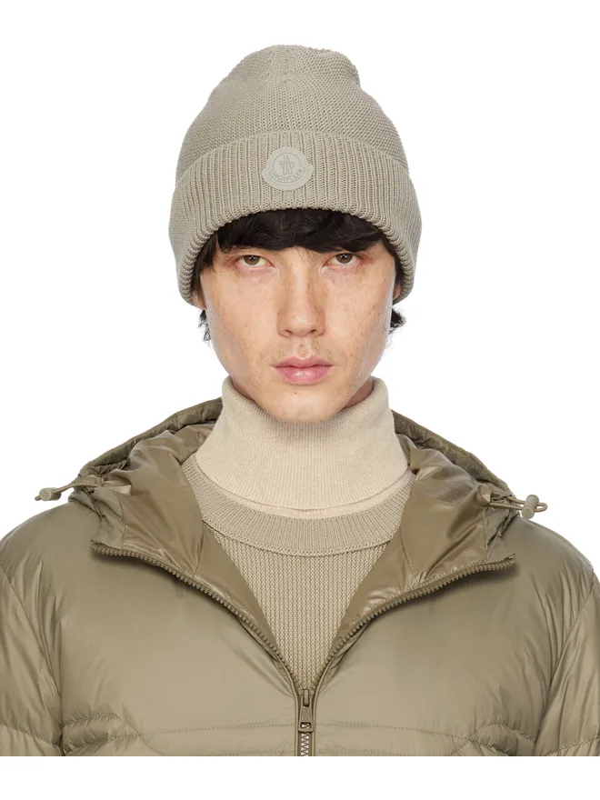 Moncler Moncler ロゴパッチ ビーニーの商品画像
