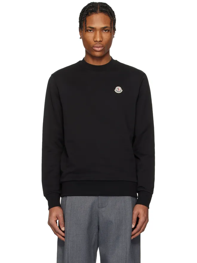Moncler Moncler ロゴパッチ コットン スウェットシャツの商品画像
