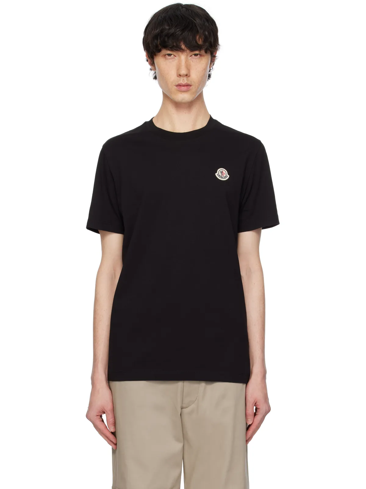 Moncler ロゴパッチ Tシャツ 3枚セット - 画像1