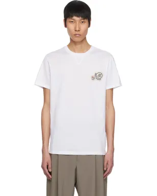 Moncler ダブルロゴパッチ コットン Tシャツ - サムネイル1