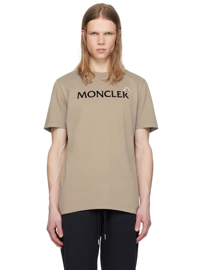 Moncler Moncler フロックロゴ コットン Tシャツの商品画像