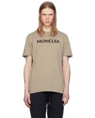 Moncler フロックロゴ コットン Tシャツ - サムネイル1
