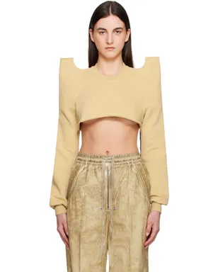 Rick Owens DRKSHDW Hollywood Tecsweat クロップド スウェットシャツ - サムネイル1