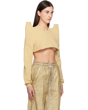 Rick Owens DRKSHDW Hollywood Tecsweat クロップド スウェットシャツ - サムネイル2