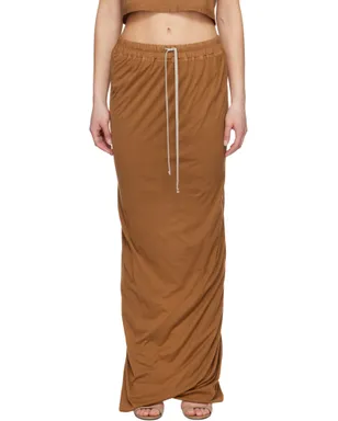 Rick Owens DRKSHDW Hollywood Pull On Pillar マキシスカート - サムネイル1