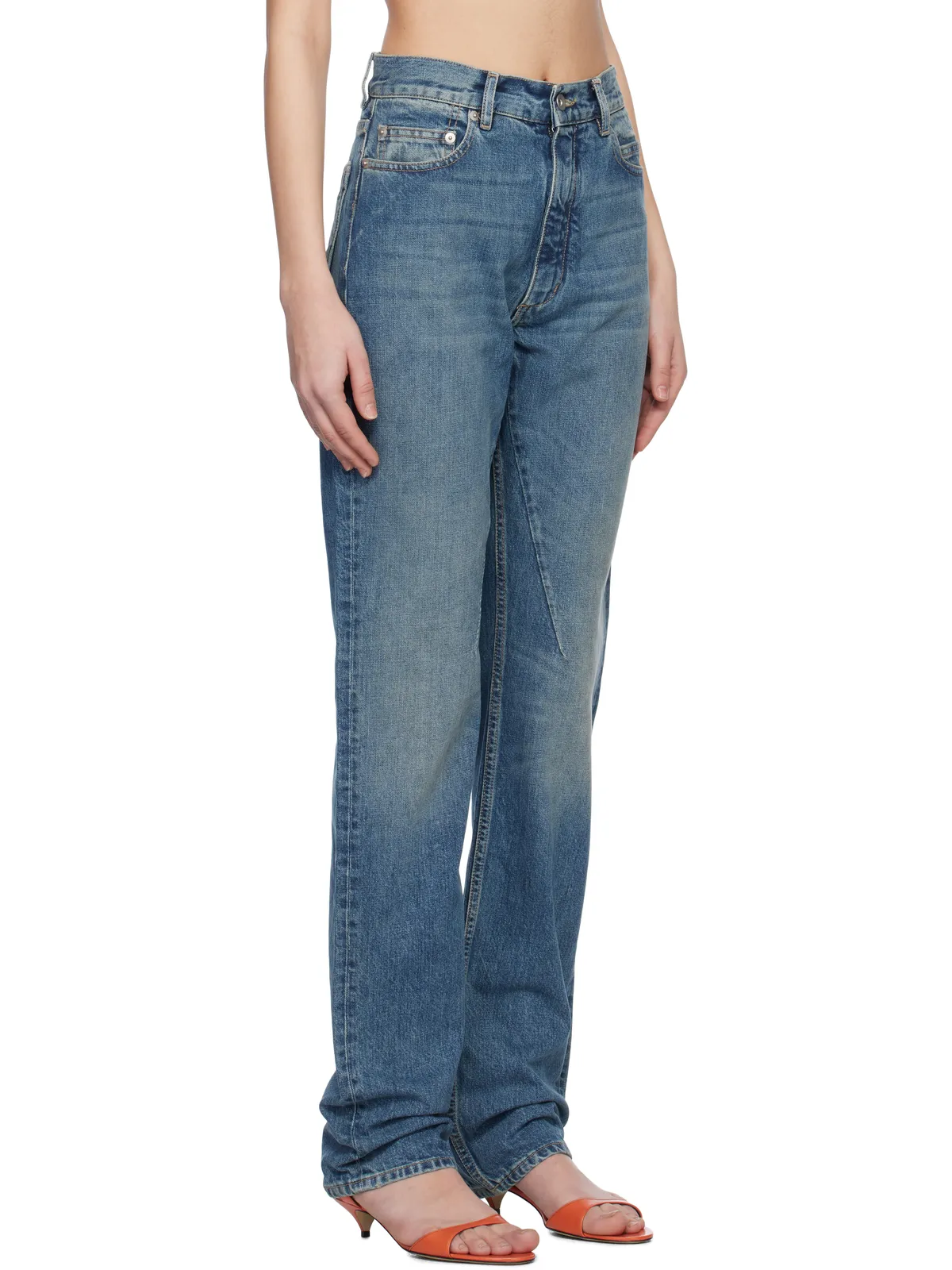 Rick Owens DRKSHDW Hollywood Granbury ジーンズ - 画像2